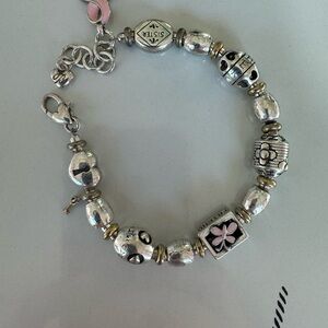 Brighton Power of Pink Breast Cancer Pink Ribbon bracelet